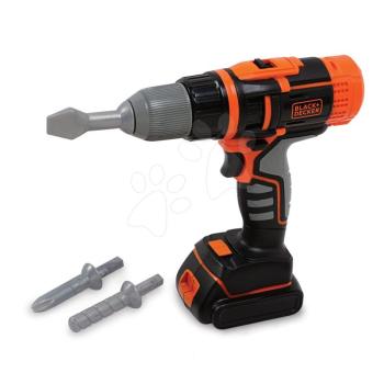 Elektronikus fúrógép Black&Decker Smoby három fúrófejjel, hanggal és fénnyel kép