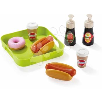 Élelmiszerek tálcán Hot Dog 100% Chef Écoiffier kecsuppal és majonézzel10 darabos 18 hó-tól kép