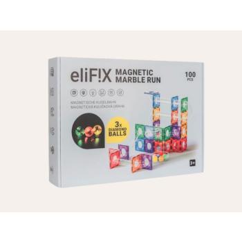 EliFix fresh mágneses építőjáték - 100 db-os színes golyópálya (világító és nem világító változat) Labdák típusa: Világítás kép