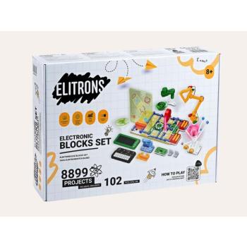 eliTrons Elektronikai építőjáték készlet - (8899 projekt) kép