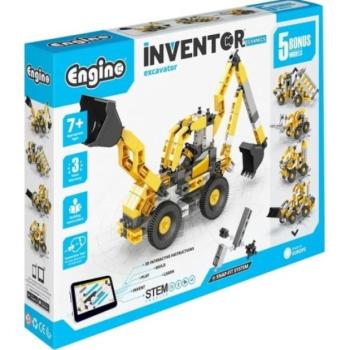 Engino INVENTOR MECHANICS kotrógép 5 bónuszmodellel kép