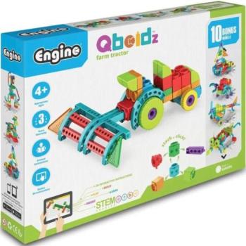 Engino QBOIDZ mezőgazdasági traktor 10 bónuszmodellel kép