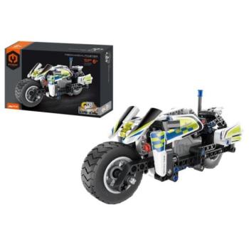 Építőjáték Rendőrmotor 193 db kép