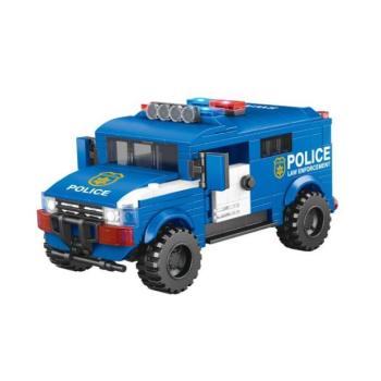 Építőkészlet Rendőrautó 17 cm kép