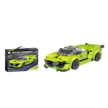 Építőkocka sportautó Racing Champion 274 darabos zöld kép