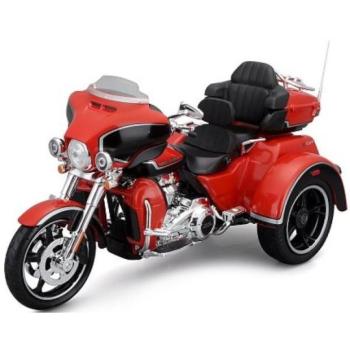 Étel - H-D Trikes - 2021 CVO Tri Glide, fém narancssárga, 1:12 kép