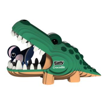 EUGY Krokodil 3D karton kirakó kép