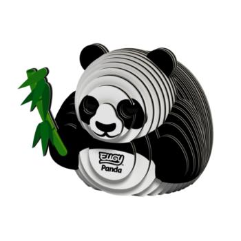 EUGY Panda 3D karton puzzle kép