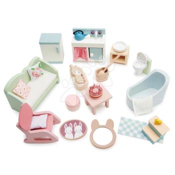 Fa bútorok Countryside Furniture Set Tender Leaf Toys vidéki babaházba kép