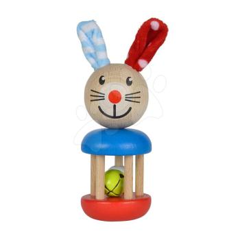 Fa csörgő Rabbit Rattle Baby Eichhorn nyuszi csengettyűvel és plüss fülekkel 3 hó-tól kép