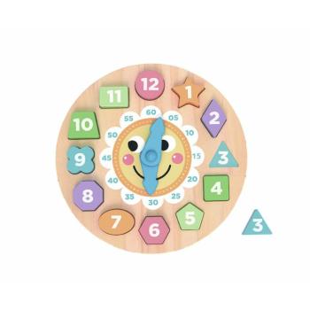 Fa oktatóóra Montessori kirakós formákkal