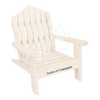 Fa összecsukható fotel babáknak Folding armchair My little furniture Jolijou 35 cm játékbabának és plüssiknek kép