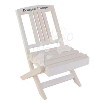 Fa összecsukható szék játékbabáknak Folding Chair My little furniture Jolijou 35 cm játékbabáknak és plüssiknek kép