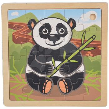 Fa puzzle állatkák Generic Puzzle new Inlay puzzle DP Eichhorn 20 darabos 5 fajta 12 hó-tól kép