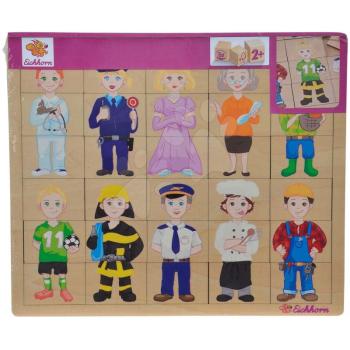Fa puzzle szakmák Lift Out Puzzle Eichhorn 31 darabos 24 hó-tól kép