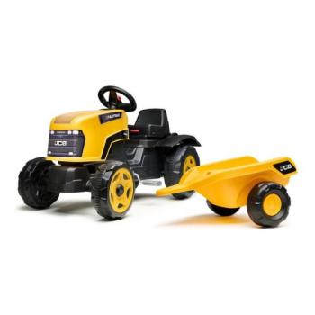 Falk JCB pedálos traktor utánfutóval kép