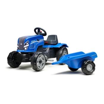 Falk Lábbal hajtós traktor New Holland utánfutóval kép