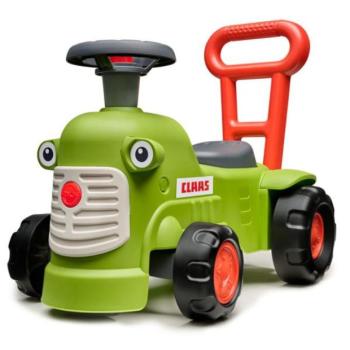 Falk lökhárító és walker 2in1 Claas világoszöld traktor kormánykerékkel kép
