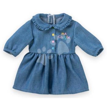 Farmer ruha játékbabára Denim Dress Long Sleeves Ma Corolle 36 cm babának kép