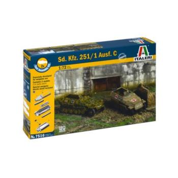 Fast Assembly katonai 7516 – Sd.Kfz.251/1 Ausf.C (1:72) kép