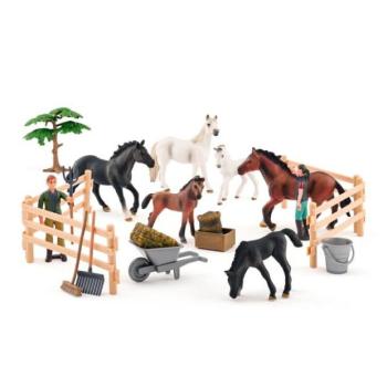 Faunica Lipicai ló készlet 8 figurával kép