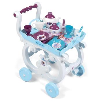 Felszolgáló kocsi Frozen 2 Disney XL Tea Trolley Smoby 17 kiegészítővel kép