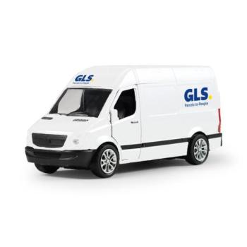 Fém autó GLS nyitható ajtókkal 12 cm kép