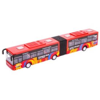Fém busz fénnyel és hanggal - 1:32, többféle kép