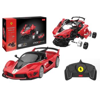 Ferrari FXXK EVO távirányító készlet 1:18 Rastar 88 részes piros kép