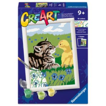 Festés számok szerint - Állati barátság kép