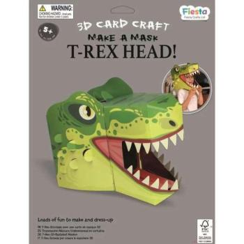 Fiesta Crafts Kreatív készlet 
3D maszk T. rex kép