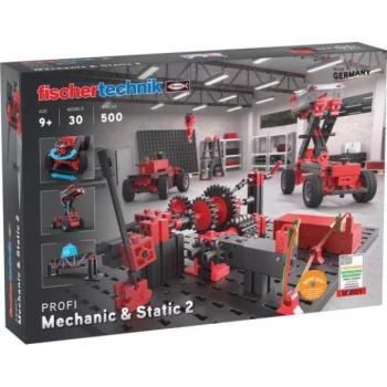 FISCHERTECHNIK Mechanic+Static 2 építőkészlet 500 darab kép