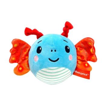 Fisher-Price: Puha állatbarát plüss 10 cm-es - pillangó kép