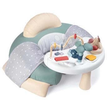 Fotel játszóasztallal Cosy Seat Little Smoby textil huzattal és motorika fejlesztő funkciókkal 6 hó-tól kép