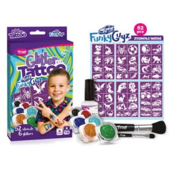 FunkyGuys Csillámtetoválás szett kép