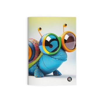 Füzet A4 444 crazy animals Csiga kép