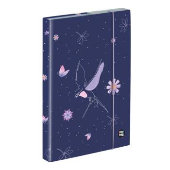Füzetbox A4 Flowers Lila kép