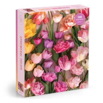 Galison Puzzle Mulandó tulipánok 1000 darabos kép