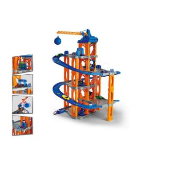 Garázs 5 szintes Motor Lift Center Majorette daruval és lifttel 5 kisautó 5 éves kortól kép