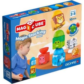 Geomag Magicube Blocks Stacking Szafari 10 db kép