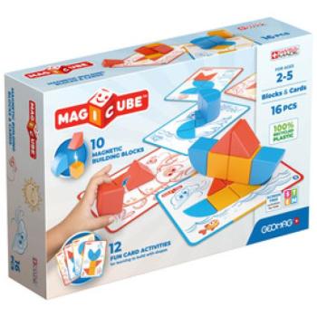Geomag Magicube Recycled Blocks Cards 16 db kép