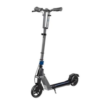 Globber Roller One K 165 Deluxe Black Blue első lengéscsillapítóval és fékkel, teherbírás 100kg kép