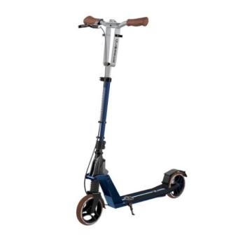 Globber Roller One K 165 Deluxe Vintage Blue első lengéscsillapítóval és fékkel, teherbírás 100kg kép