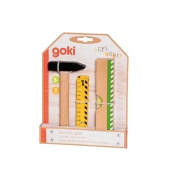 Goki fa szerszámkészlet, 3 részes