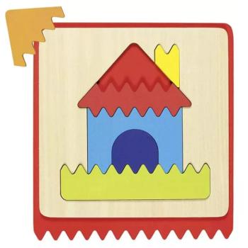 Goki Tapintásos puzzle játék