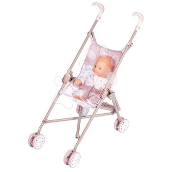 Golf babakocsi összecsukható Foldable Pushchair Natur D'Amour Baby Nurse Smoby 42 cm játékbabának tolókar magassága 58 cm 24 hó-tól kép