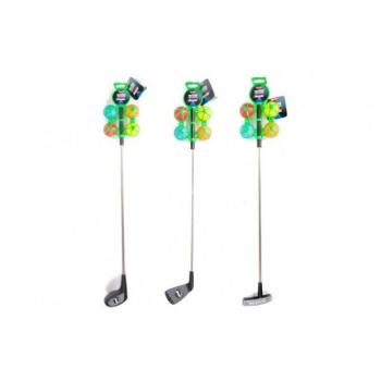 Golf készlet 1db ütő 60cm + 4db labda kép
