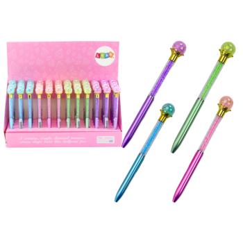 Golyóstoll kék tinta 0,7 mm mix kép