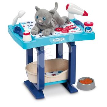 Gondozó sarok cicának Cat Care and Grooming Écoiffier fekhellyel és 9 kozmetikai kiegészítővel 18 hó-tól kép