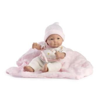 Guca 855 New Born kislány - élethű baba teljes vinil testtel - 25 cm kép